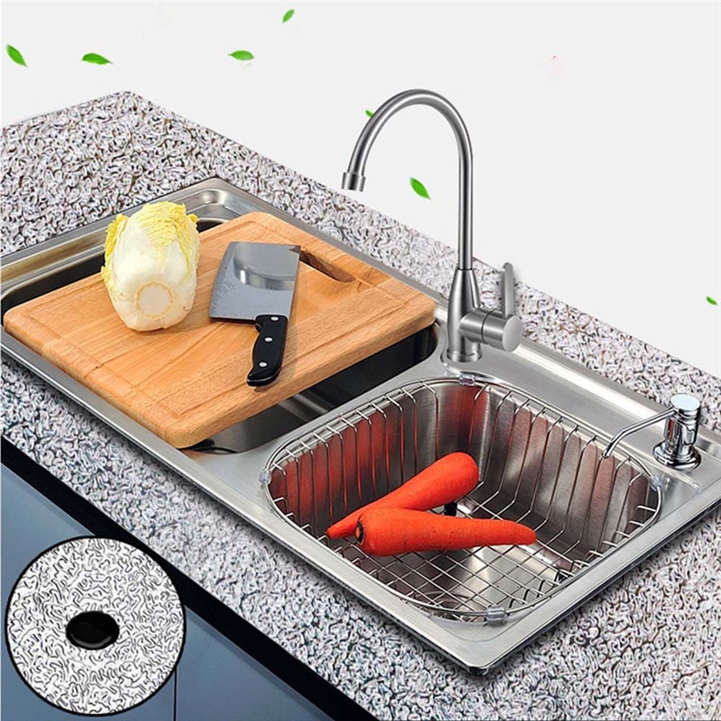 Cuộn Giấy Bạc Dán Bếp Cách Nhiệt, Miếng Decal Dán Tường Nhà Bếp Chống Thấm Bền Đẹp