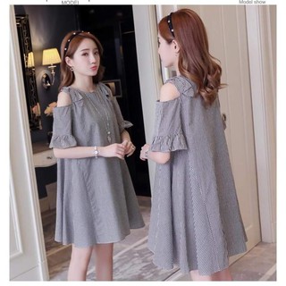 Đầm bầu chất kẽ cao cấp