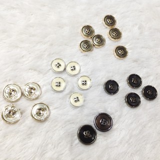 Nút áo kiểu 3d vân xà cừ các loại khuy cúc sang trọng đính kết trang phục