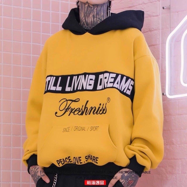 Áo khoác nỉ chui hoddie nam nữ living dream | BigBuy360 - bigbuy360.vn