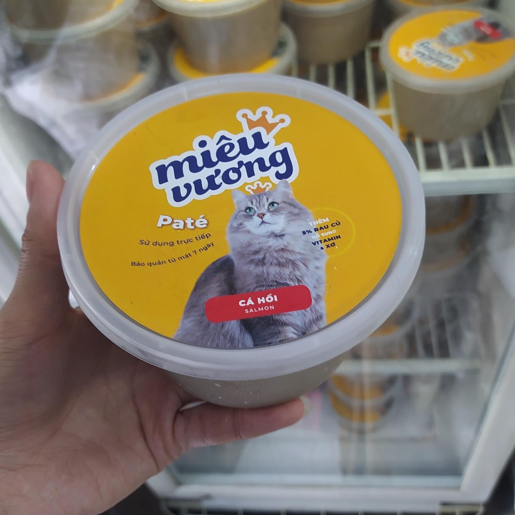 Pate Tươi Miêu Vương cho chó mèo mọi lứa tuổi hộp 500g