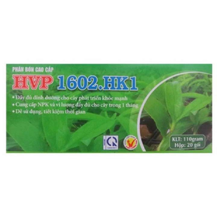 Phân bón cho Lan tan chậm dạng túi lọc tiện dụng HVP-HK1 20 gói nhỏ