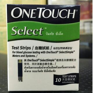 Que thủ tiểu Đường OneTouch Select (hộp 10 que)