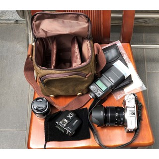 TÚI ĐỰNG CAMERA CANVAS MINI CAMMINIBAG102