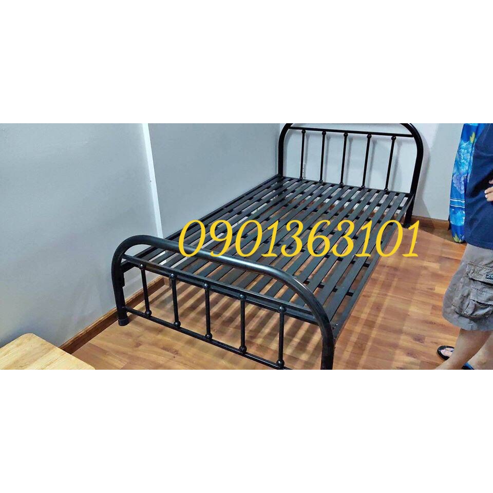 Giường sắt Bi Hàn Quốc 1mx2m