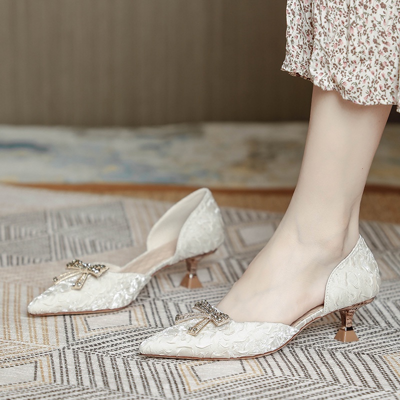Giày Cao Gót Mũi Nhọn Thời Trang Dành Cho Nữ