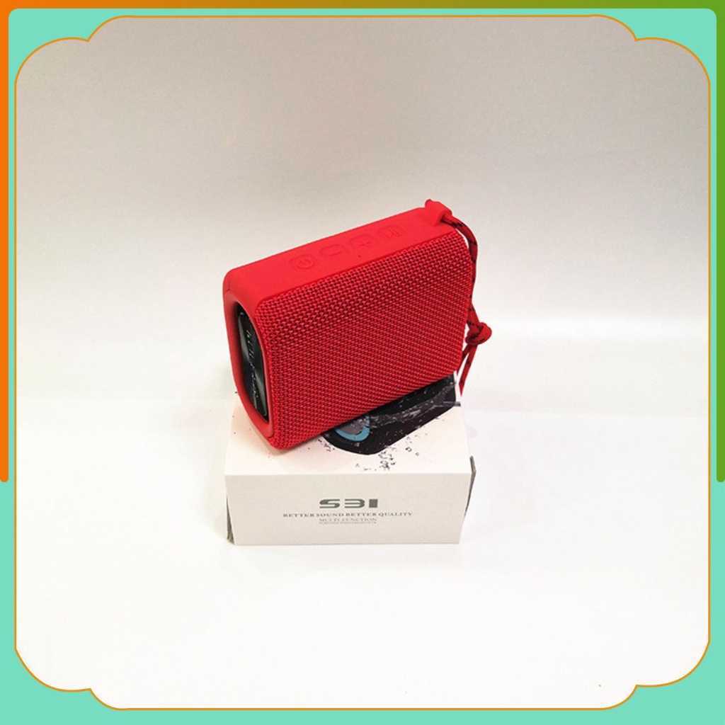 Loa bluetooth mini Koleer S31, loa chống nước IPX7 âm thanh sống động cho máy tính laptop pc. bh 6 tháng