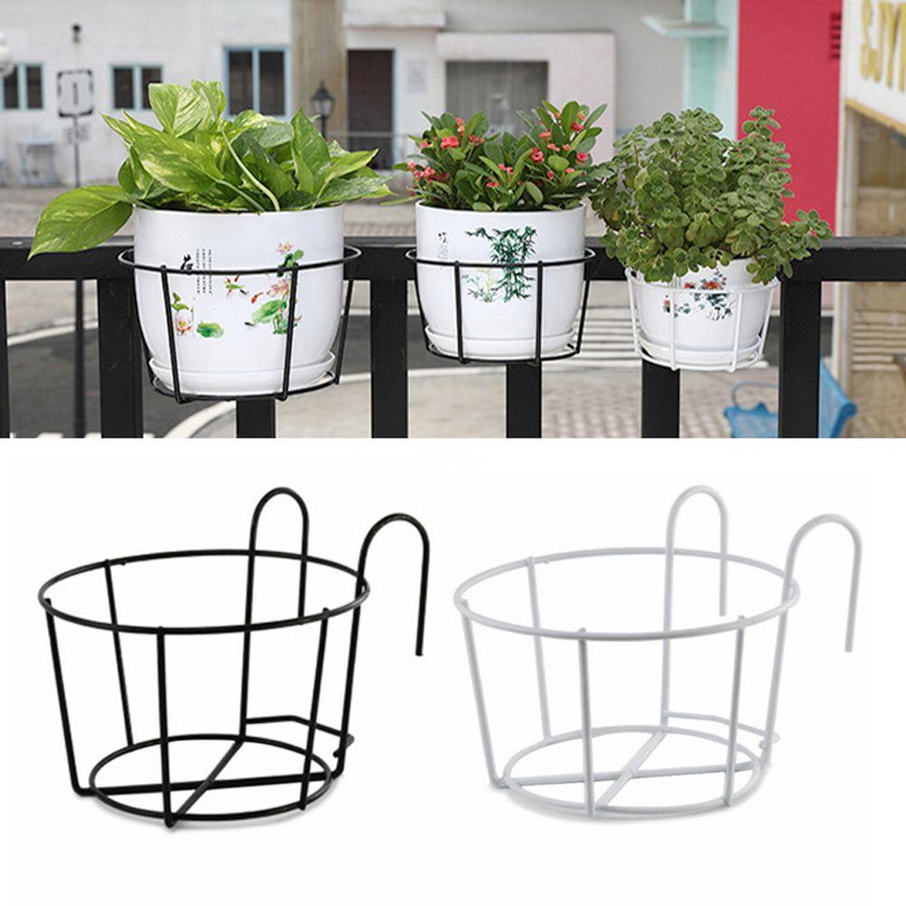 LET Giá Sắt Treo Chậu Hoa Trang Trí Ban Công / Cửa Sổ