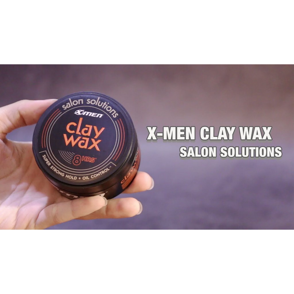 Nhập AFFINS20K [Giảm ngay 20K đơn từ 99K]Sáp đất sét Xmen Salon Solutions Clay Wax 70g- NPP AN NHIÊN