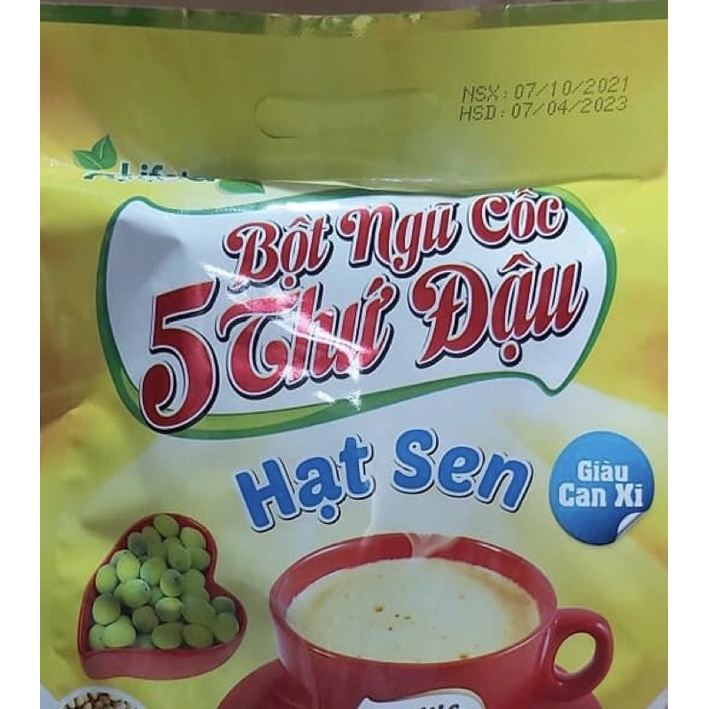 Bột Ngũ Cốc 5 Thứ Đậu Hạt Sen Life’s Food 400g