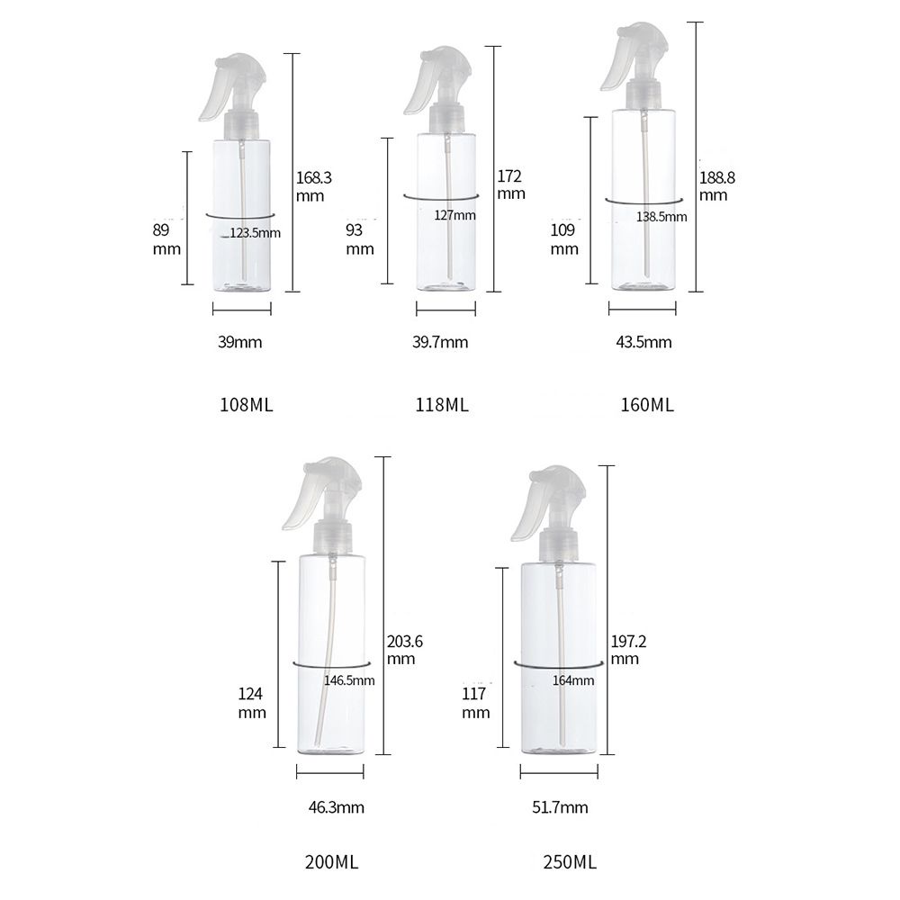 Bình Xịt Nước Rửa Tay / Dầu Gội / Sữa Tắm Chăm Sóc Tóc Tiện Dụng Cho Tiệm Cắt Tóc