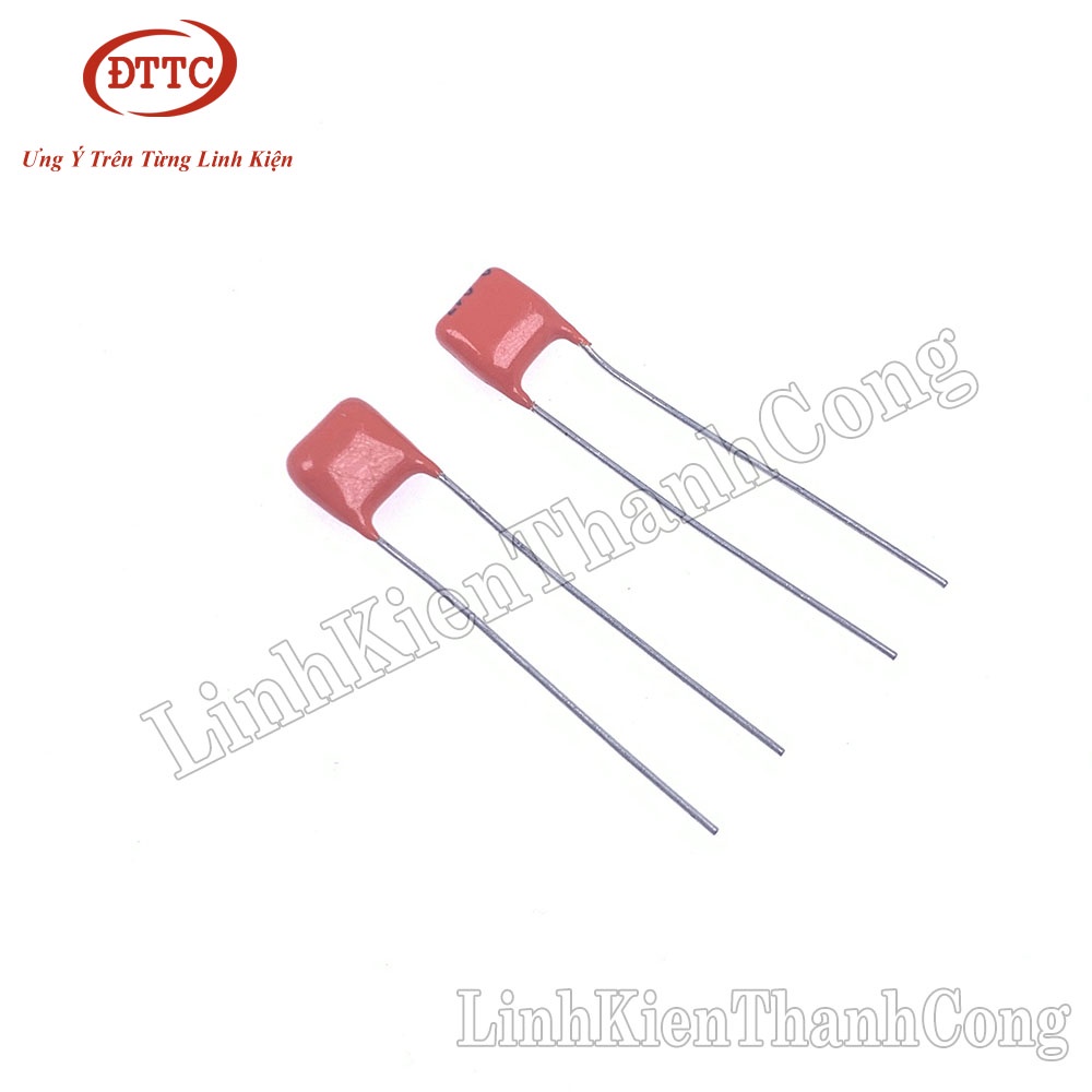 Tụ 0.047uF 473 100V 5mm Màu Cam