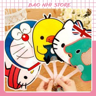 Combo 2 Quạt cầm tay cute nhiều hình ngộ nghĩnh 2250 BẢO NHI SHOP