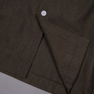 Áo Cuban Shirt Gori - Olive