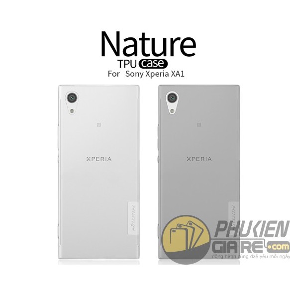 Ốp lưng dẻo trong suốt Nillkin cho Sony XA1