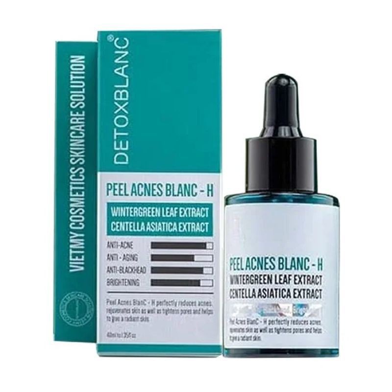 Serum dưỡng trắng hỗ trợ ngăn ngừa mụn Detox blanc-Serum M