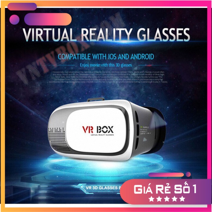 Kính Thực Tế Ảo Xem Phim 3D Vrbox Phiên Bản 2