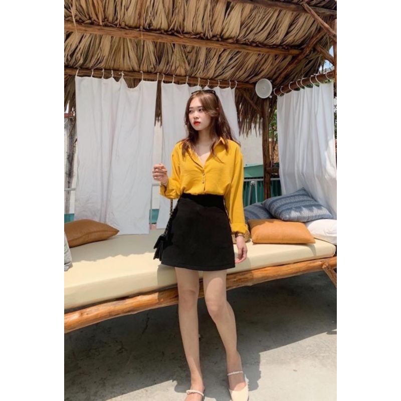 (big size) Chân váy A trong có quần C026 | BigBuy360 - bigbuy360.vn