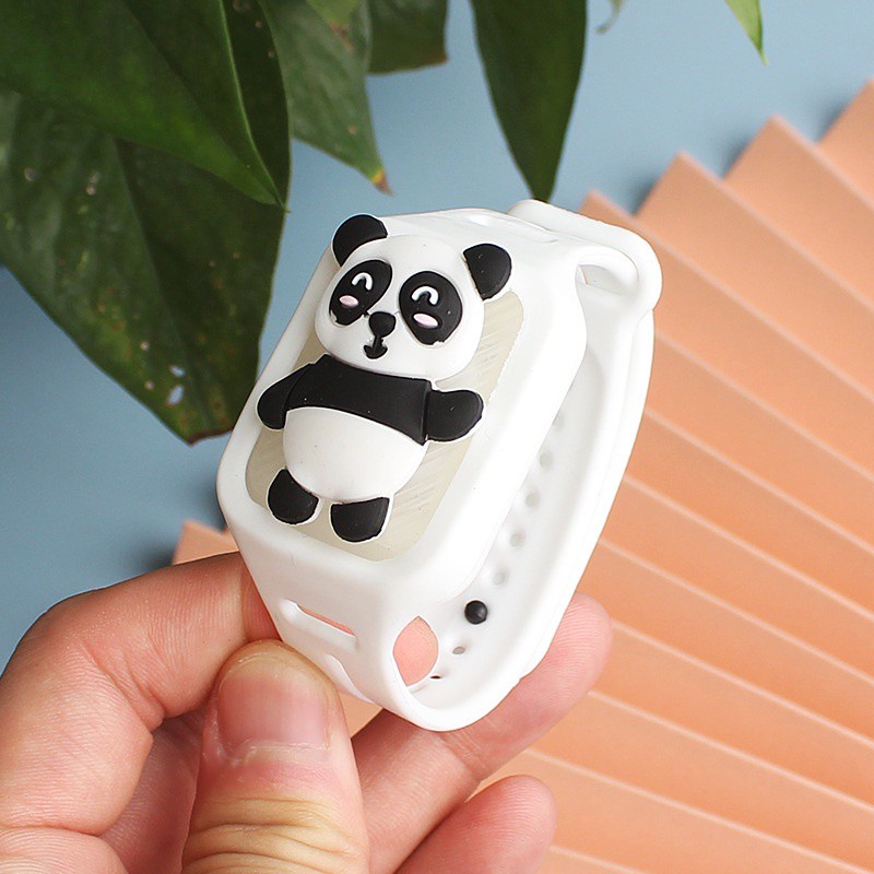 Vòng Tay Chống Muỗi Ba Chiều Họa Tiết Hoạt Hình Dễ Thương Cho Bé