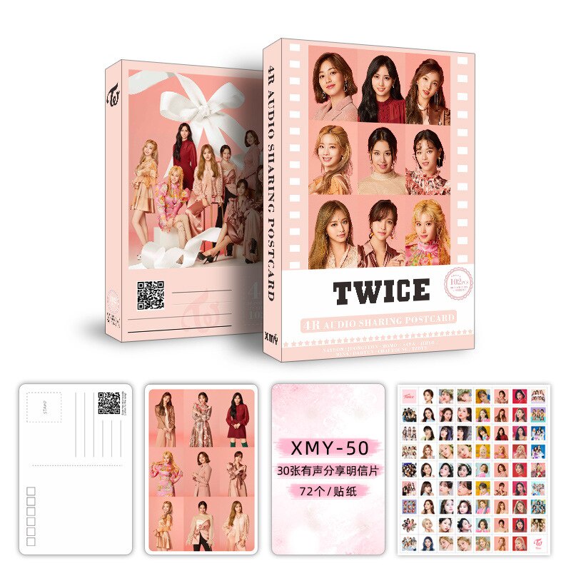 Lomo Card bộ thẻ 30 ảnh nhóm BTS BLACKPINK TWICE