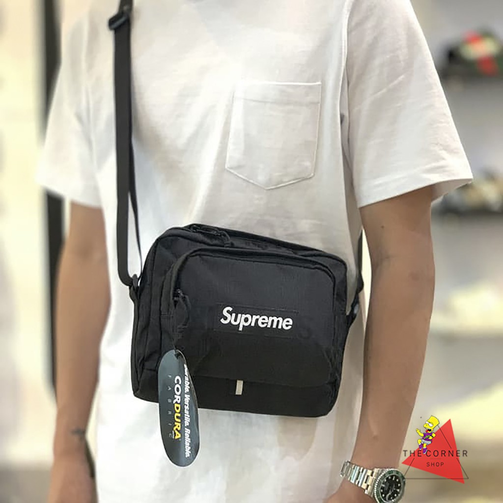 Túi đeo chéo SUPREME - Shoulder Bags SUPREME ss2019(đen/xanh/đỏ/olive) [Ảnh thật]