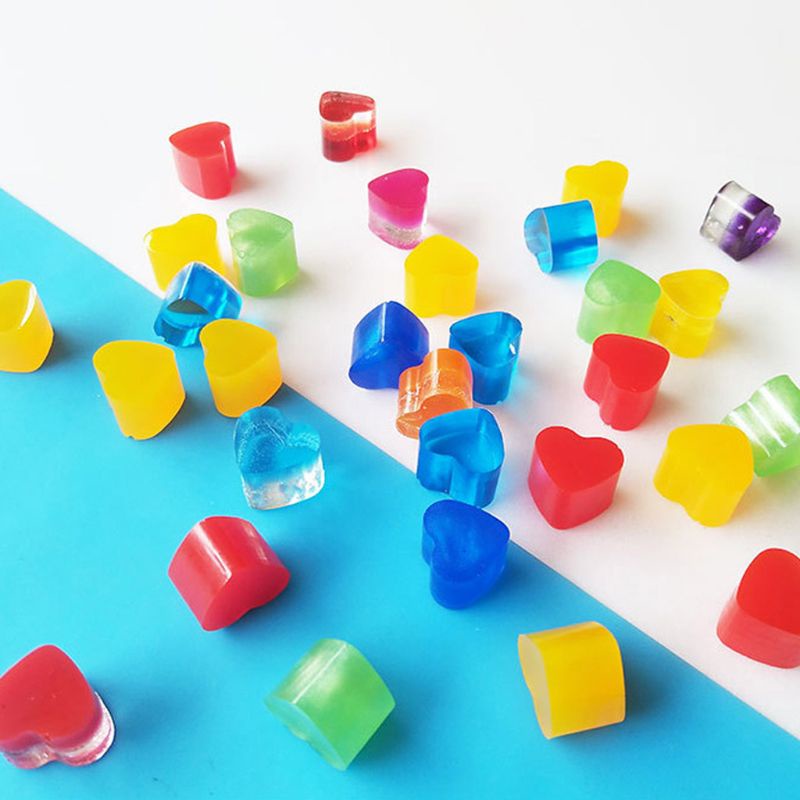 Khuôn Silicone Hình Trái Tim Mini Làm Mặt Dây Chuyền