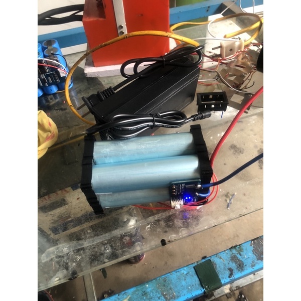 bộ pin 12v 15ah + mạch