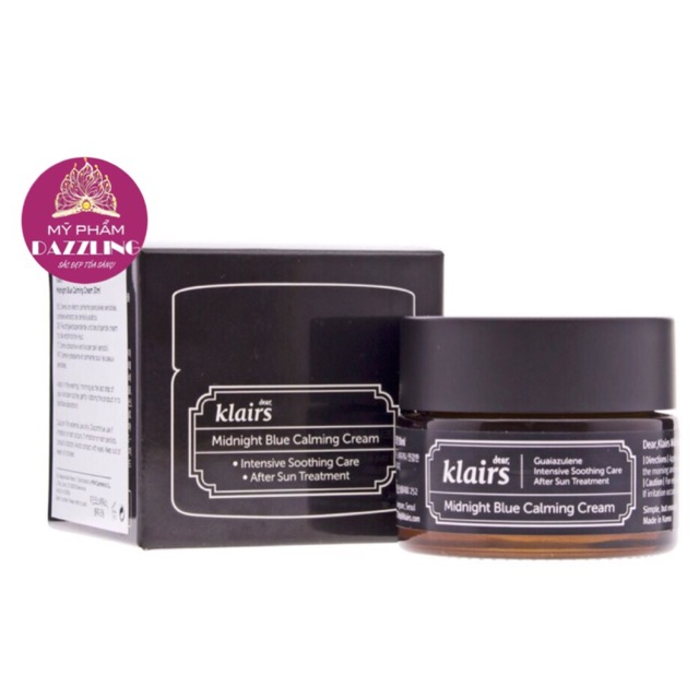 COMBO 2 Tuýp Kem Dưỡng Da Klairs Midnight Blue Calming 60ml | BigBuy360 - bigbuy360.vn