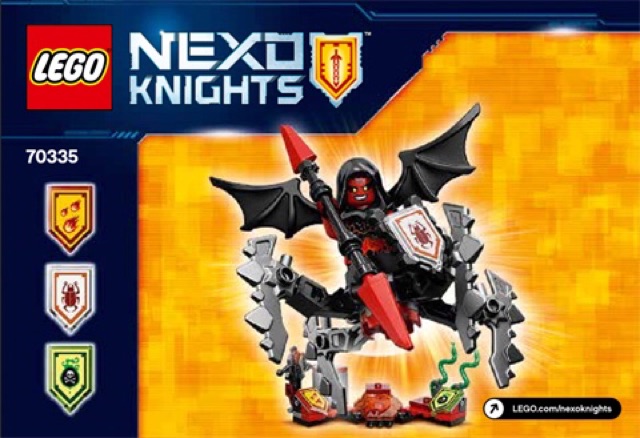 LEGO Nexo Knights 70335 - Bộ xếp hình Lego Quỷ nham thạch