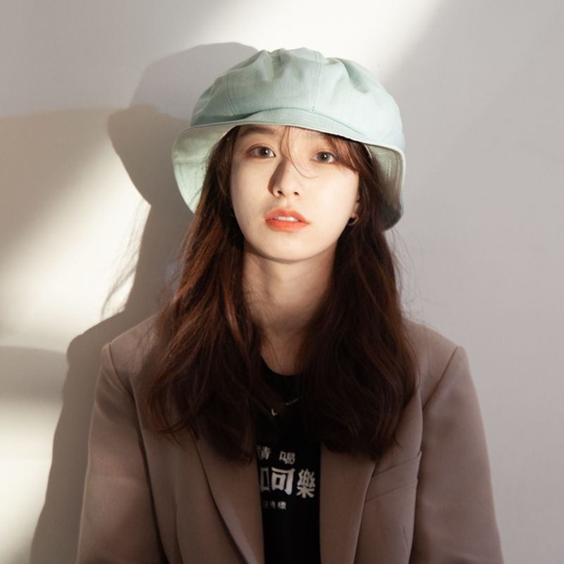 Mũ Bucket Chống Nắng Vành Rộng Hình Đám Mây Phong Cách Nhật Bản Dành Cho Nữ