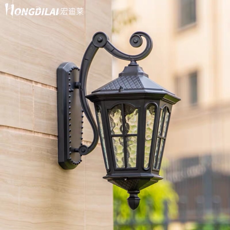 Đèn Tường Trang Trí Nội Thất Mầu Đen -Tặng Kèm Bóng Led