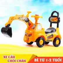 XE CẨU CHÒI CHÂN CÓ CÒI VÀ THÙNG ĐỂ ĐỒ CHẤT LIỆU NHỰA SIÊU BỀN