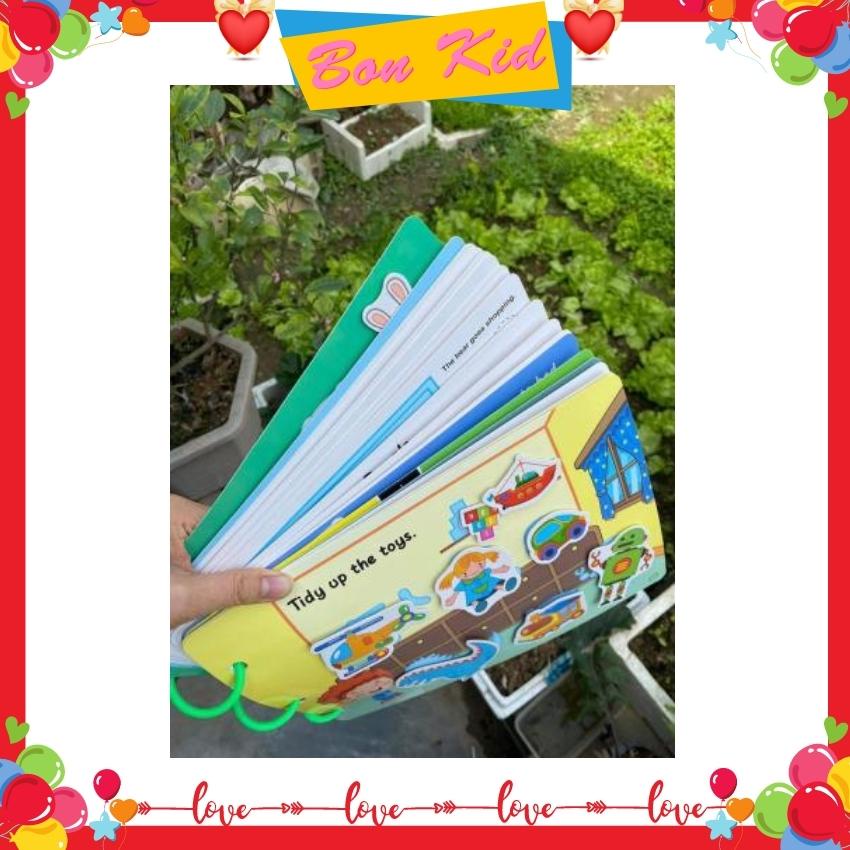 Đồ Chơi Giáo Dục Cho Bé 23456 Tuổi Bóc Dán Thông Minh 17 Chủ Đề - Đồ Chơi Giáo Dục Sớm Montessori