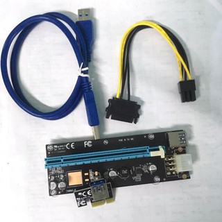 Thanh lý dây cáp riser usb 3.0 nối dài vga từ pci-e 1x to pci 16x