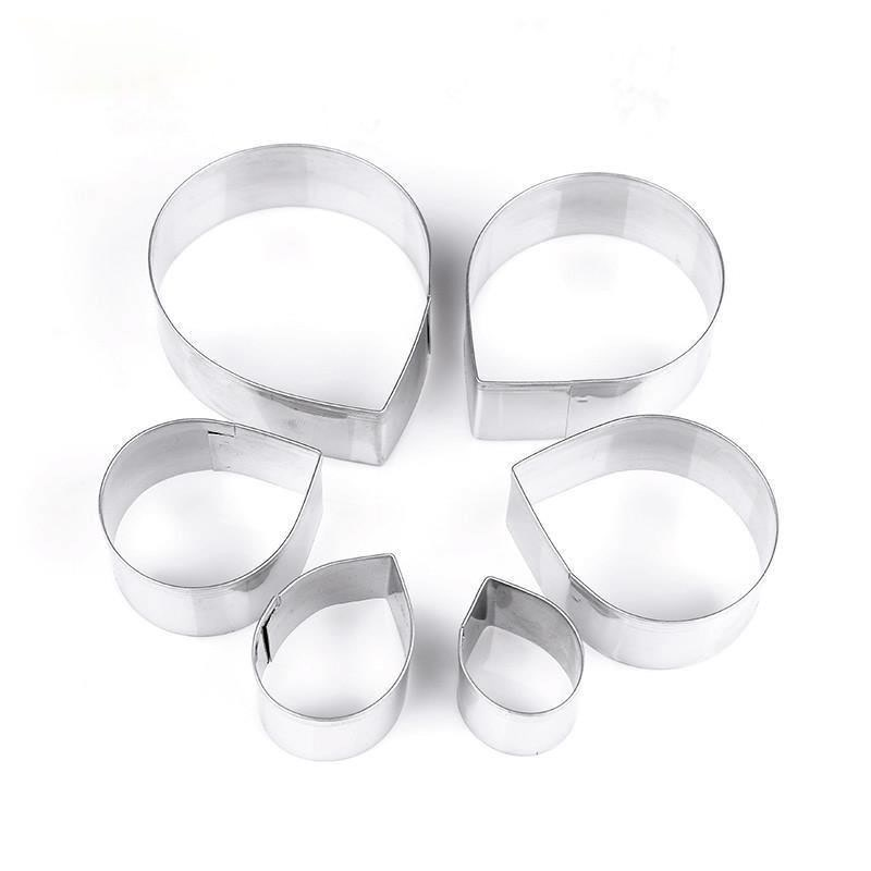 Khuôn Cắt Bánh Hình Hoa Hồng Bằng Thép Không Gỉ