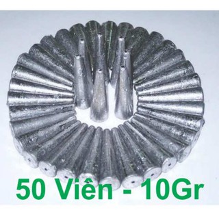 Combo 50 Viên Chì Câu Cá 10Gr