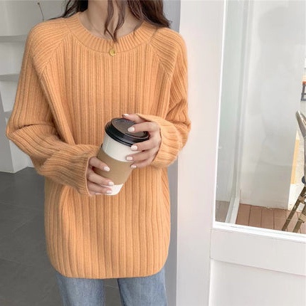NRVP Áo KhoáC Cardigan Tay DàI Phong CáCh HàN QuốC