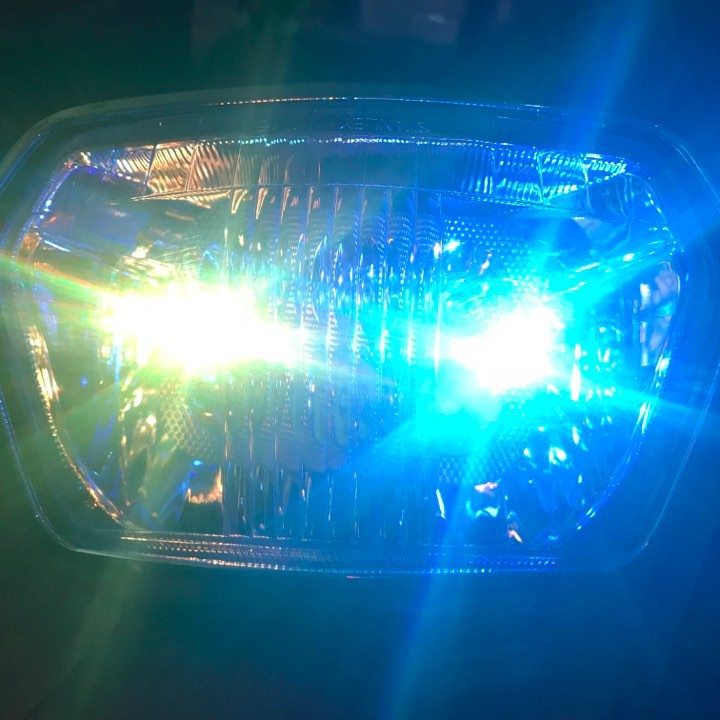 Bộ mặt nạ đèn pha led 6 bóng cho xe máy dream đầu lồi