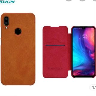 Bao da Nillkin Qin cho xiaomi redmi note 7/note 7 pro có ngăn để thẻ car... hàng Chính hãng