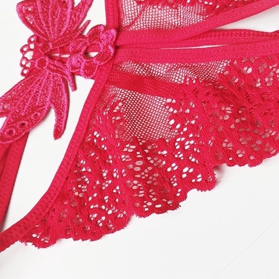 Quần lót lọt khe ren hở mông, quần lót nữ sexy không đáy, hở đáy gợi cảm quyến rũ LYEQ070