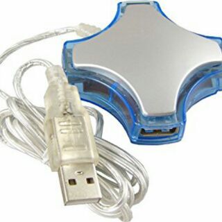 Hub Usb 4 Cổng Trong Suốt