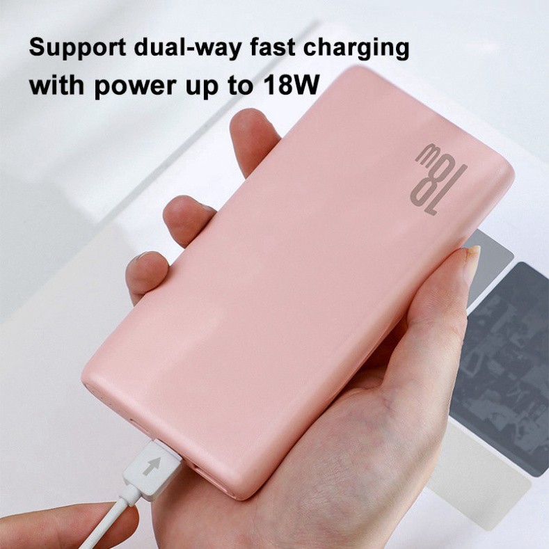 Pin dự phòng sạc nhanh Baseus Bipow 10000mAh PD/QC 18W