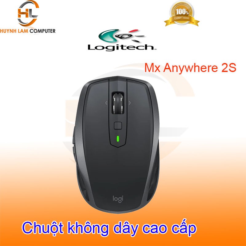 Chuột không dây Logitech MX Anywhere 2S 4000DPI cao cấp lướt mượt mà - DGW phân phối