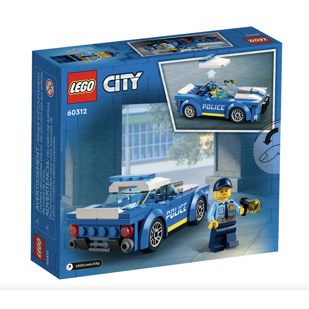 Lego HaHa - Lego City - Xe Cảnh Sát Tuần Tra - 60312