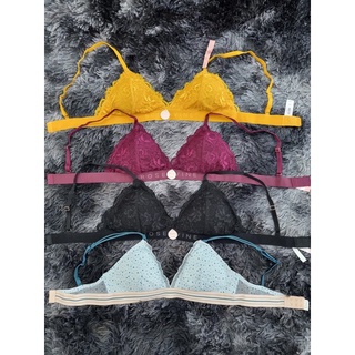 Áo lót ren không gọng, mút mỏng sz 34