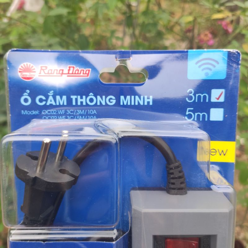 Ổ cắm Wifi Rạng Đông, ổ cắm hẹn giờ thông minh 2500W