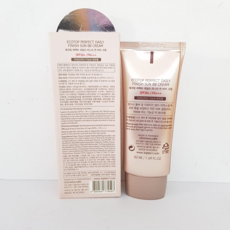 BB Cream chống nắng Perfect Daily Ecotop chính hãng 50ml