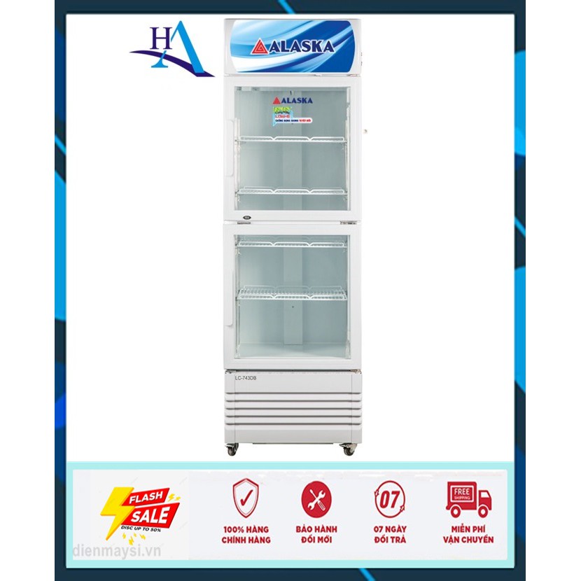 Tủ mát Alaska 450 lít LC-743DB (Miễn phí giao tại HCM-ngoài tỉnh liên hệ shop)