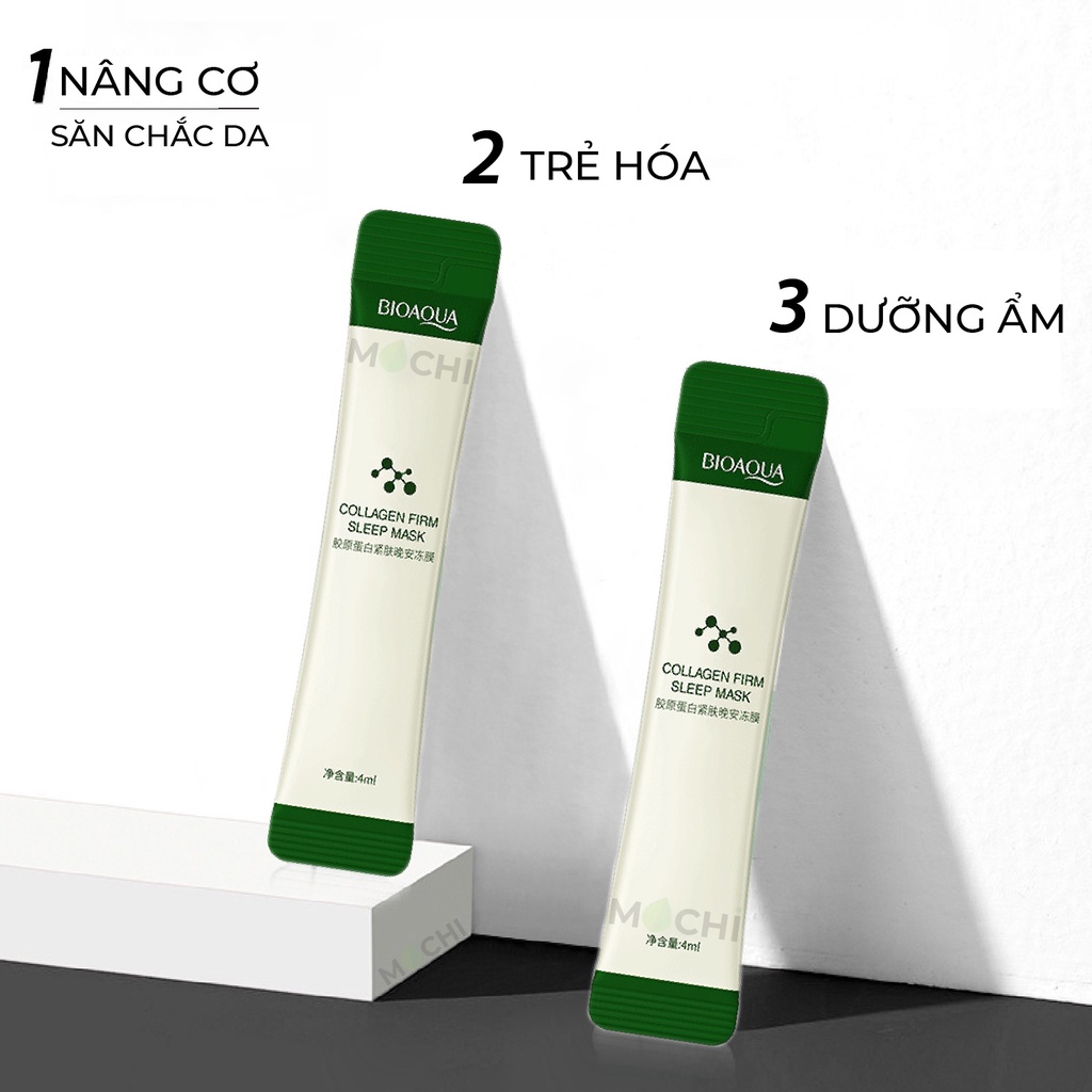 Mặt Nạ Ngủ Thạch Collagen Nâng Cơ Dưỡng Trắng Da Cấp Ẩm Mask Bioaqua Nội Địa Trung MOCHI SHOP