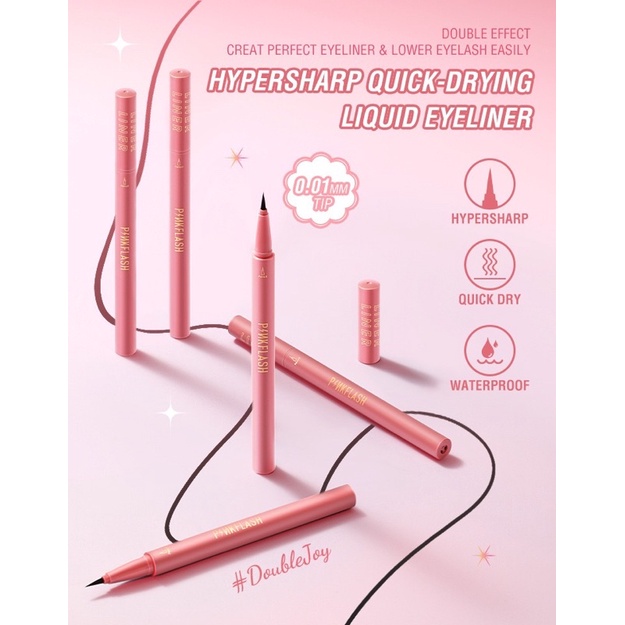 Bút Kẻ Mắt FINKFLASH Nét Mảnh Chống Thấm Nước Bút Kẻ Mắt Dạng Nước Chuyên Nghiệp EYELINER PEN Nhanh Khô Chì Kẻ Mắt Dạ
